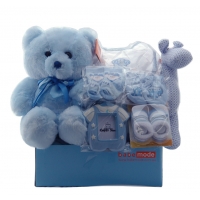 Baby Gift Basket Blue